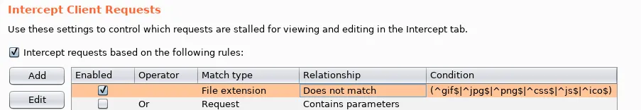 Intercept Client Requests