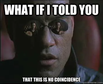 No coincidence