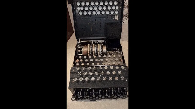 Playing with World War 2 Enigma