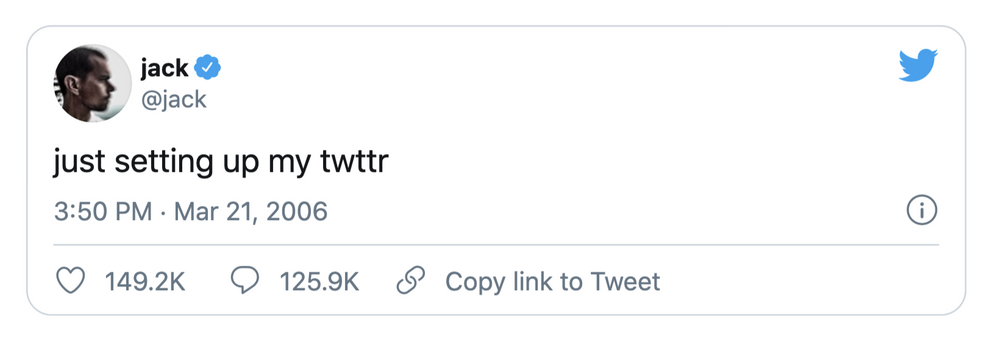 $2.5M For a Tweet - Non-Fungible Token